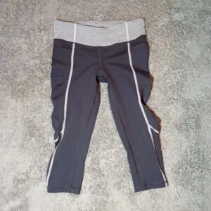 Lululemon Grey Yoga leggings size 4 women